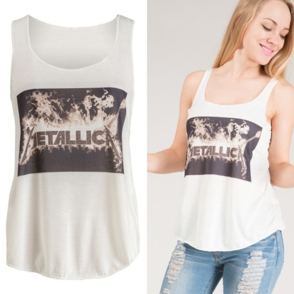 METALLICA GRAPHIC FRONT TANK